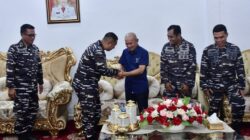 Bupati Saipul Harap Lanal Maksimal Jaga  Wilayah Perairan Pohuwato