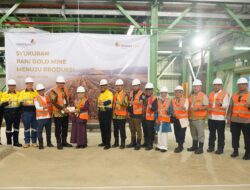 Produksi Emas Dimulai, PGM Komitmen Tunjang Peningkatan Kesejahteraan Daerah dan Masyarakat