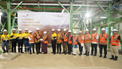 Produksi Emas Dimulai, PGM Komitmen Tunjang Peningkatan Kesejahtraan Daerah dan Masyarakat