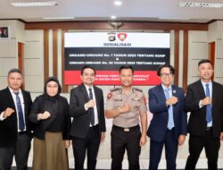 Bidkum Polda Gorontalo Sosialisasi UU KUHP & HUKAP Guna Perkuat Reformasi Hukum