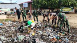 Polsek Paguat Korve Bersama Dukung Gerakan Indonesia ASRI di Pesisir Pantai Bumbulan