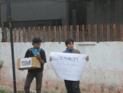 Himakom UNG Turun ke Jalan, Galang Dana untuk Korban Kebakaran Donggala