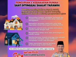 Polresta Gorontalo Kota Perkuat Imbauan Kamtibmas di Bulan Ramadan