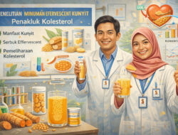 Lawan Kolesterol dengan Gaya Baru: Peneliti UNG Ciptakan Minuman Kunyit “Effervescent”