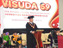 Rektor UNG Gratiskan Studi Lanjut Wisudawan Asing Asal Timor Leste