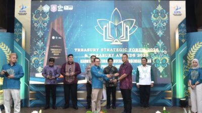 Wujud Akuntabilitas dan Kinerja Unggul, Satker Polda Gorontalo Sabet Penghargaan Treasury Award 2025