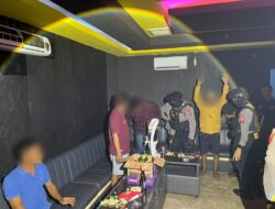 Sasar Tempat Hiburan Malam, Patroli Perintis Presisi Polda Gorontalo Razia Peredaran Miras