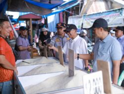 Pastikan Kestabilan Harga, Pemkab Pohuwato Lakukan Sidak di Pasar Marisa