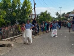 Hari Ketupat di Desa Bukit Tingki Popayato Seru! Warga Tumpah Ruah Ikut Lomba