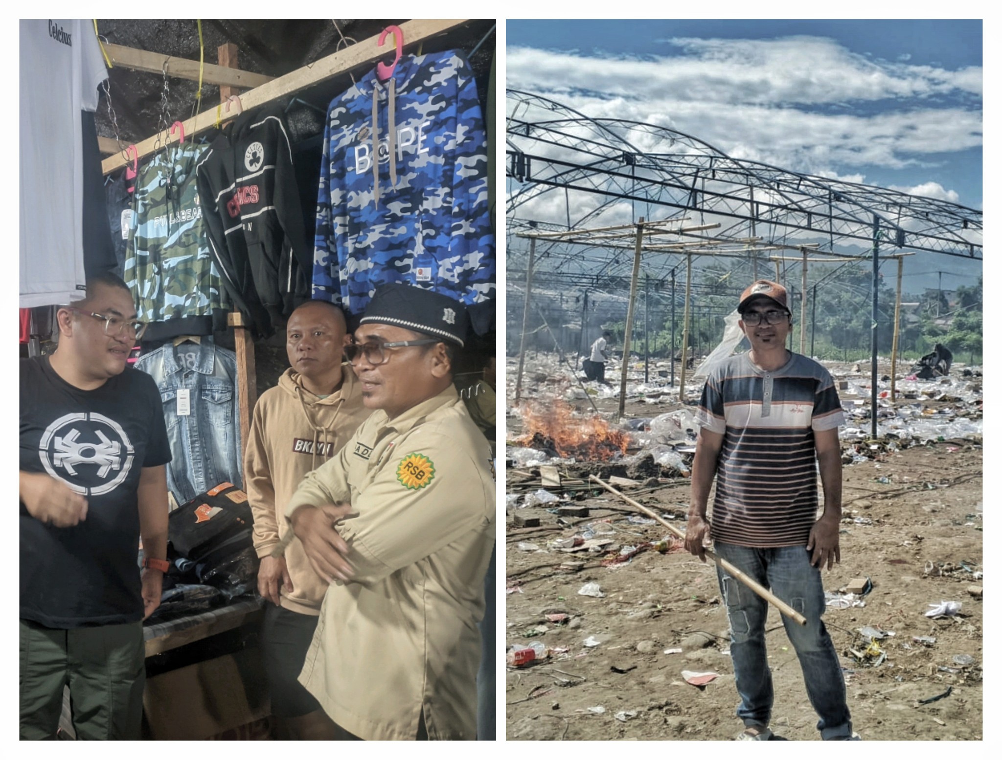 Tak Berhenti di Seremoni, Om Dade Tutup Pasar Senggol dengan Aksi Nyata hingga Bersihkan Sampah