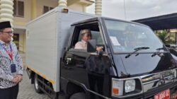 BTN Beri Mobil Operasional ke Pemkot Gorontalo, Adhan Dambea Langsung Uji Kendaraan