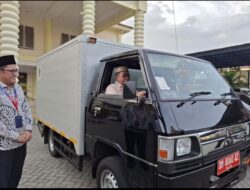 BTN Beri Mobil Operasional ke Pemkot Gorontalo, Adhan Dambea Langsung Uji Kendaraan