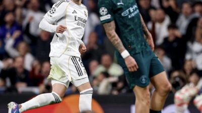 Valverde Hattrick! Madrid Bungkam City di Leg Pertama 16 Besar Liga Champions