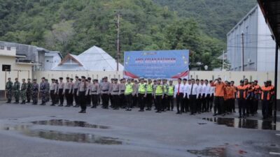 Apel Gelar Pasukan Operasi Ketupat Otanaha 2026 di Polresta Gorontalo Kota, 337 Personel Gabungan Disiagakan Amankan Idulfitri