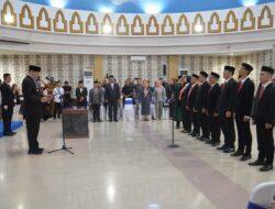 Gubernur Gusnar Ismail Lantik Tujuh Anggota KPID Gorontalo Periode 2026-2029