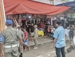 Satpol PP Siap Sita Lapak Pasar Senggol Ilegal
