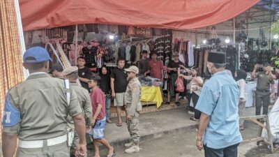 Satpol PP Siap Sita Lapak Pasar Senggol Ilegal