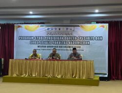 Baru 7 Tahun, Fakultas Kedokteran Universitas Negeri Gorontalo Dipercaya Buka Prodi Spesialis