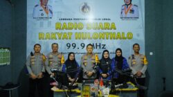 Kapolda Gorontalo Jamin Keamanan Mudik 2026 Lewat Dialog Interaktif di Radio Hulontalo