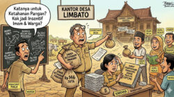 Pemdes Limbato Klarifikasi Penggunaan Dana Ketahanan Pangan, Sebagian Dipakai Bayar Insentif Warga