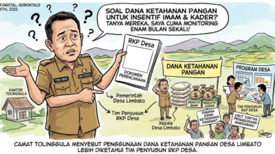 Camat Tolinggula Mengaku Tak Tahu Penggunaan Dana Ketahanan Pangan Desa Limbato