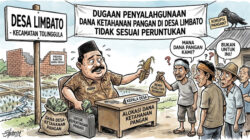 Dana Ketahanan Pangan Desa Limbato, Kecamatan Tolinggula Diduga Tak Direalisasikan