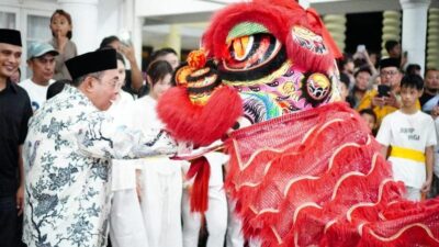 Pawai Cap Go Meh Warnai Malam Ramadan di Kota Gorontalo