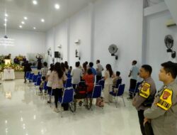 Personel Polresta Gorontalo Kota Dikerahkan untuk Pengamanan Ibadah Jumat Agung