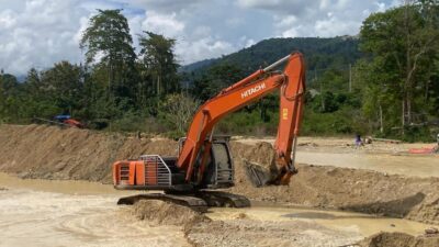 Aksi Nyata Penambang Lokal: YR-TIM Habiskan Rp100 Juta Cegah Banjir Hulawa