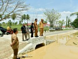 Genangan Lumpur Tak Kunjung Teratasi, Pemkab Pohuwato Evaluasi Box Culvert