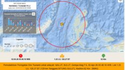 Gempa M 7,6 Guncang Bitung: BMKG Tetapkan Status Siaga Tsunami di Malut dan Sulut