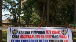 KNPI Gorut Ultimatum HTI: Gagal Atasi Overload, Pimpinan Diminta Angkat Kaki