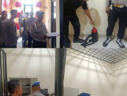 Cegah Penyalahgunaan, Provos Polda Gorontalo Perketat Pemeriksaan Senjata Api Personel