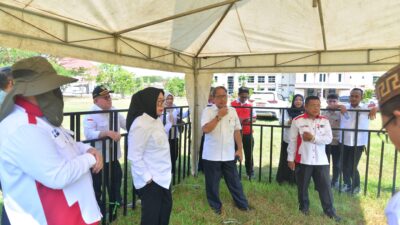 Wabup Gorontalo Utara Tinjau Lokasi Paripurna Istimewa dan Pembukaan Rangkaian HUT ke-15