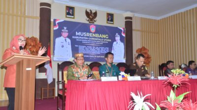 Tengah Keterbatasan Anggaran, Wabup Gorut Ajak Ubah Cara Pandang Pembangunan dalam Musrenbang RKPD 2027