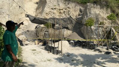 Longsor di Tambang Kapur Buliide Kota Gorontalo, Tiga Orang Nyaris Tertimbun