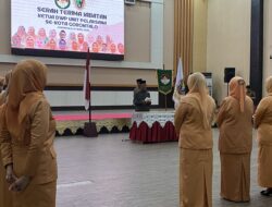 Sekda Ismail Madjid Pimpin Serah Jabatan DWP se-Kota Gorontalo, Tekankan Peran Strategis Organisasi