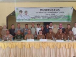 Musrenbang Kotamobagu Timur Tegaskan Disiplin Anggaran dan Prioritas Pembangunan