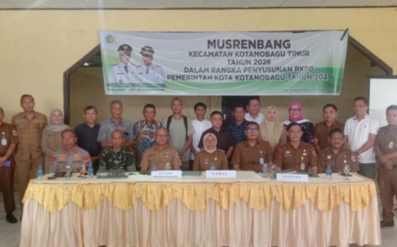 Musrenbang Kotamobagu Timur Tegaskan Disiplin Anggaran dan Prioritas Pembangunan