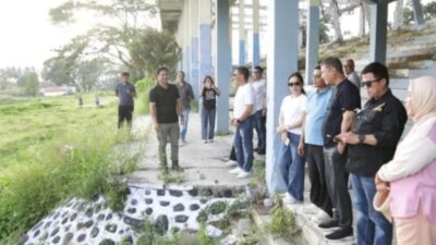 Wakil Wali Kota Dampingi Tim Provinsi Tinjau Kesiapan Program Strategis di Stadion Gelora Ambang