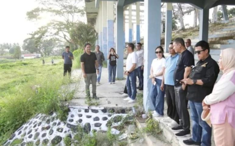 Wakil Wali Kota Dampingi Tim Provinsi Tinjau Kesiapan Program Strategis di Stadion Gelora Ambang