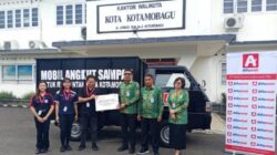 Alfamidi Bantu Satu Unit Mobil Sampah untuk Kotamobagu, Perkuat Layanan Kebersihan Kota