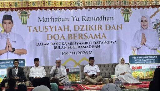 Wawali Kotamobagu Hadiri Dzikir dan Tausiyah Sambut Ramadhan 1447 Hijriah