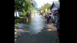 Pasca Peringatan Dini Tsunami, Viral Video Air Laut Masuk ke Pemukiman, Warga Terlihat Panik Berlarian