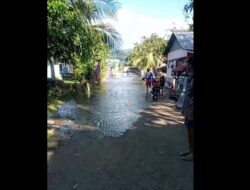Pasca Peringatan Dini Tsunami, Viral Video Air Laut Masuk ke Pemukiman, Warga Terlihat Panik Berlarian