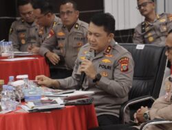 Tingkatkan Kinerja, Kapolda Gorontalo Pimpin Evaluasi Kamtibmas Triwulan I 2026