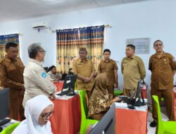 Sekdaprov Gorontalo Pantau Langsung Pelaksanaan TKA SMP/MTs