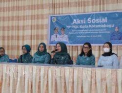 TP-PKK Kotamobagu Salurkan Sembako, Warga Rasakan Bantuan Nyata Jelang Idul Fitri