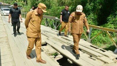 Jembatan Vital Soginti Belum Diperbaiki, Bupati Pohuwato Instruksikan Langkah Darurat