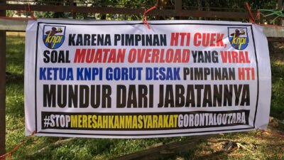 KNPI Gorut Ultimatum HTI: Gagal Atasi Overload, Pimpinan Diminta Angkat Kaki